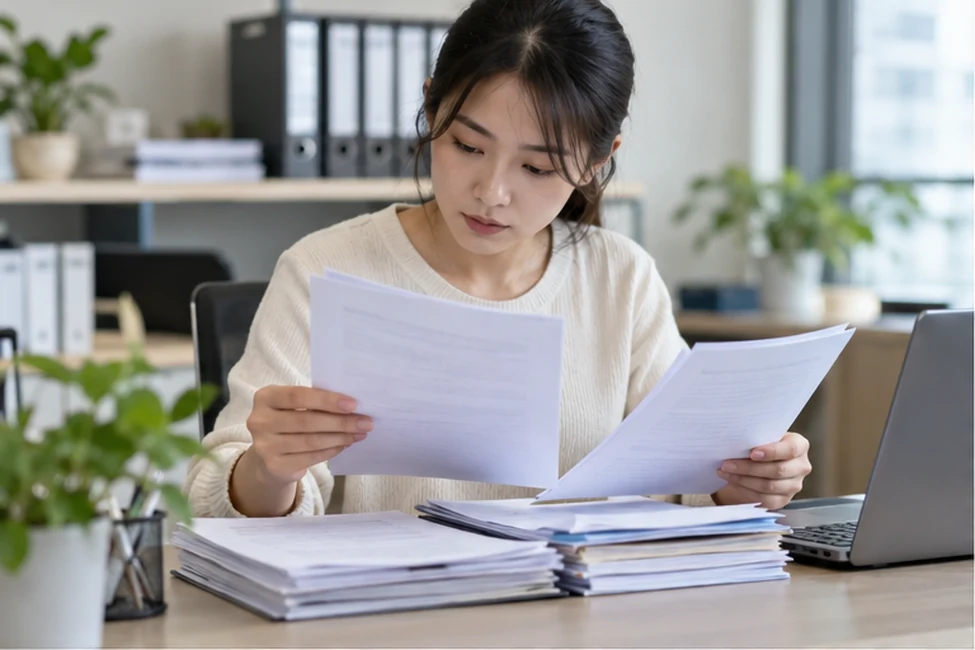 按类别整理企业办理资料