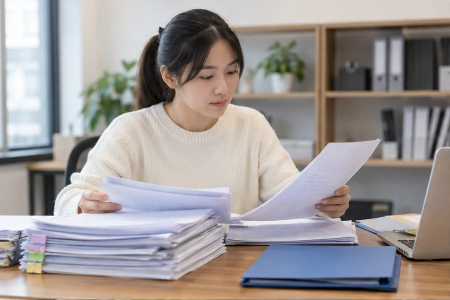 按类别整理企业办理资料