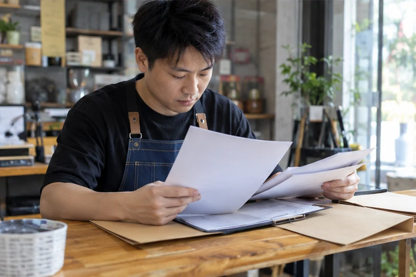 按类别整理企业办理资料