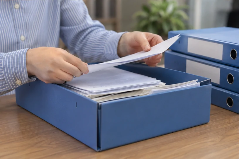 按类别整理企业办理资料