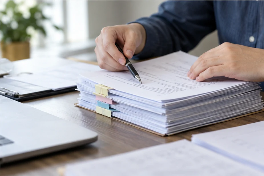 按类别整理企业办理资料