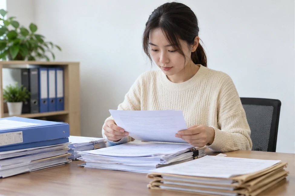 按类别整理企业办理资料
