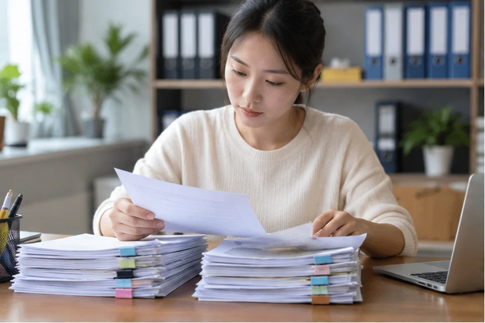按类别整理企业办理资料