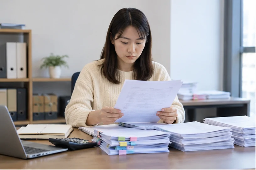 按类别整理企业办理资料