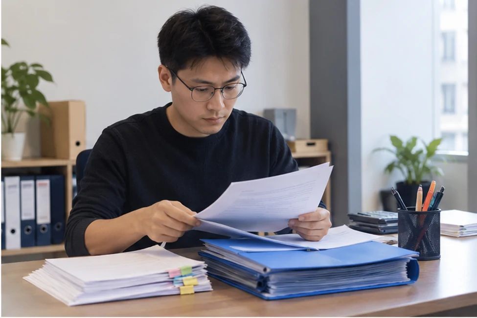 按类别整理企业办理资料