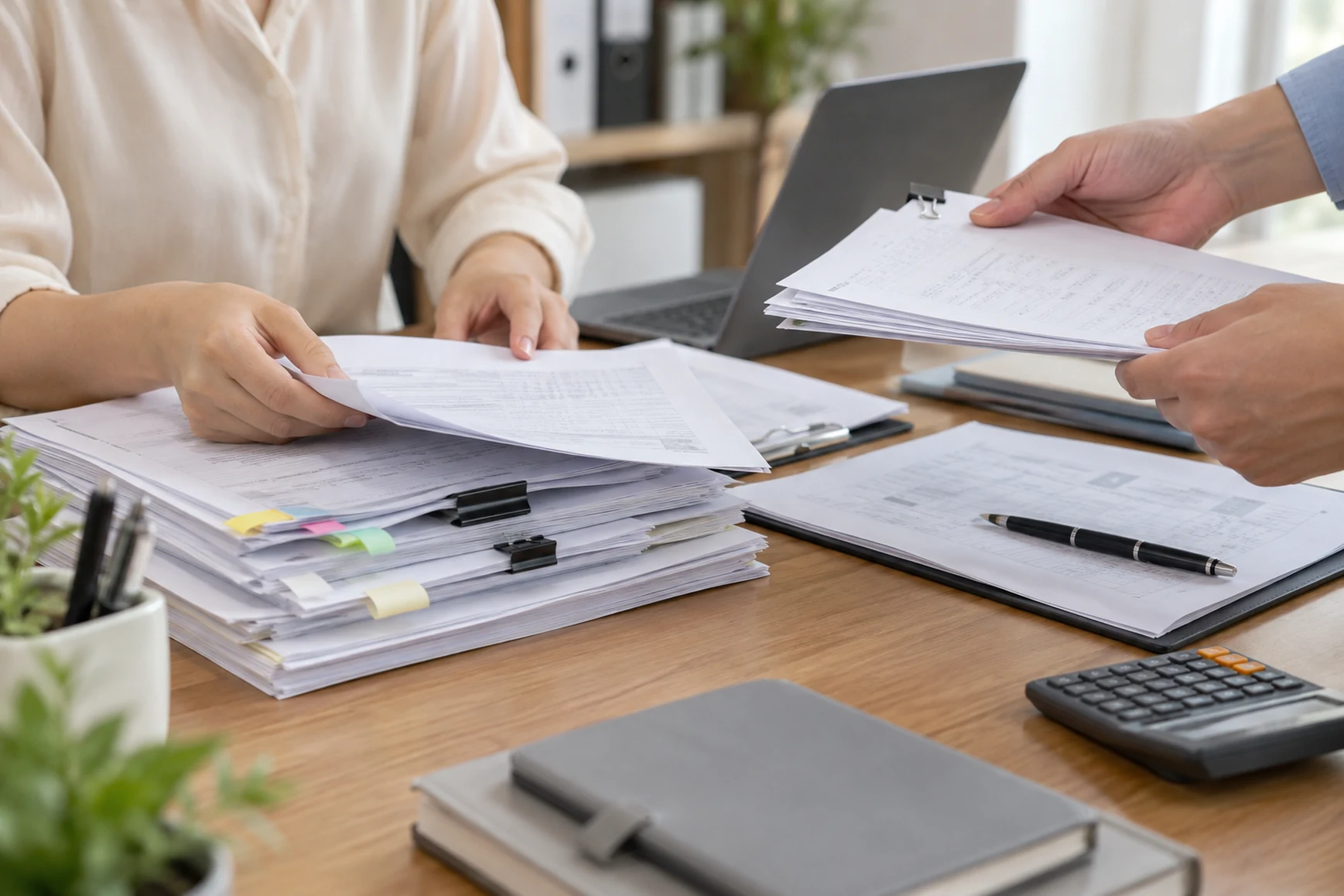 账务资料与经营事项整理场景
