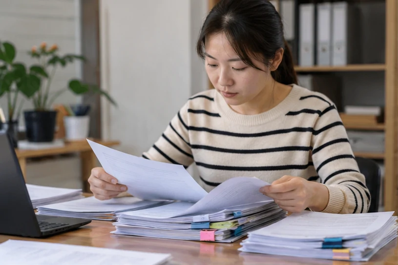 按类别整理企业办理资料
