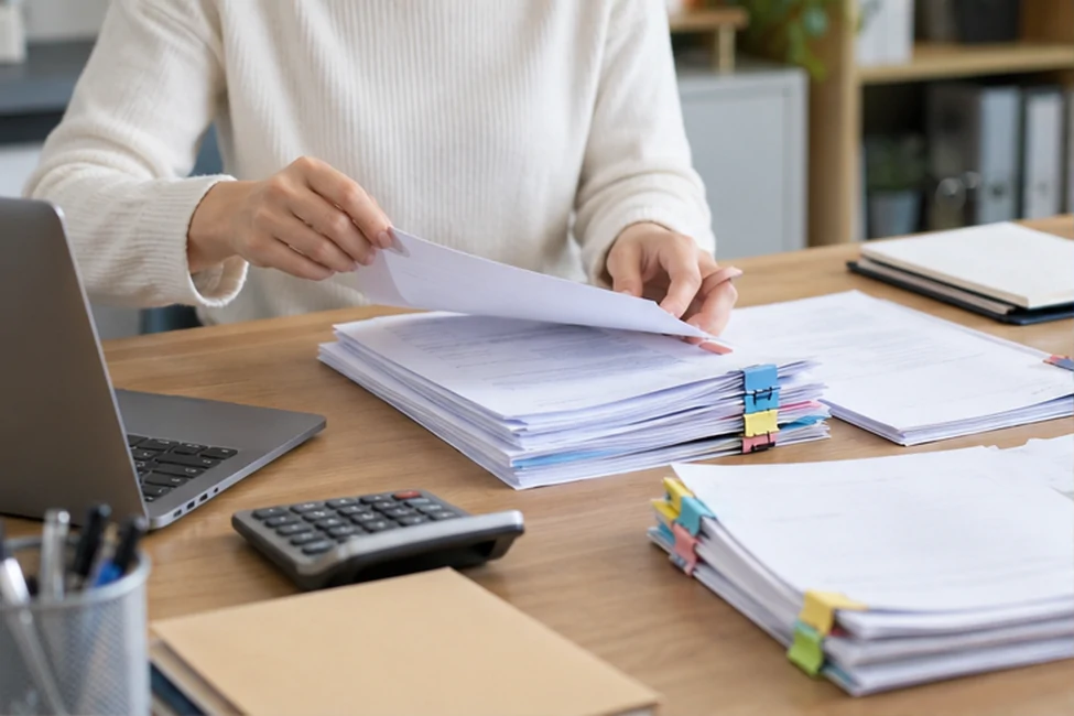 按类别整理企业办理资料