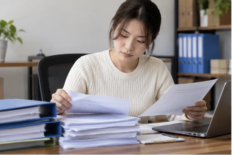 按类别整理企业办理资料