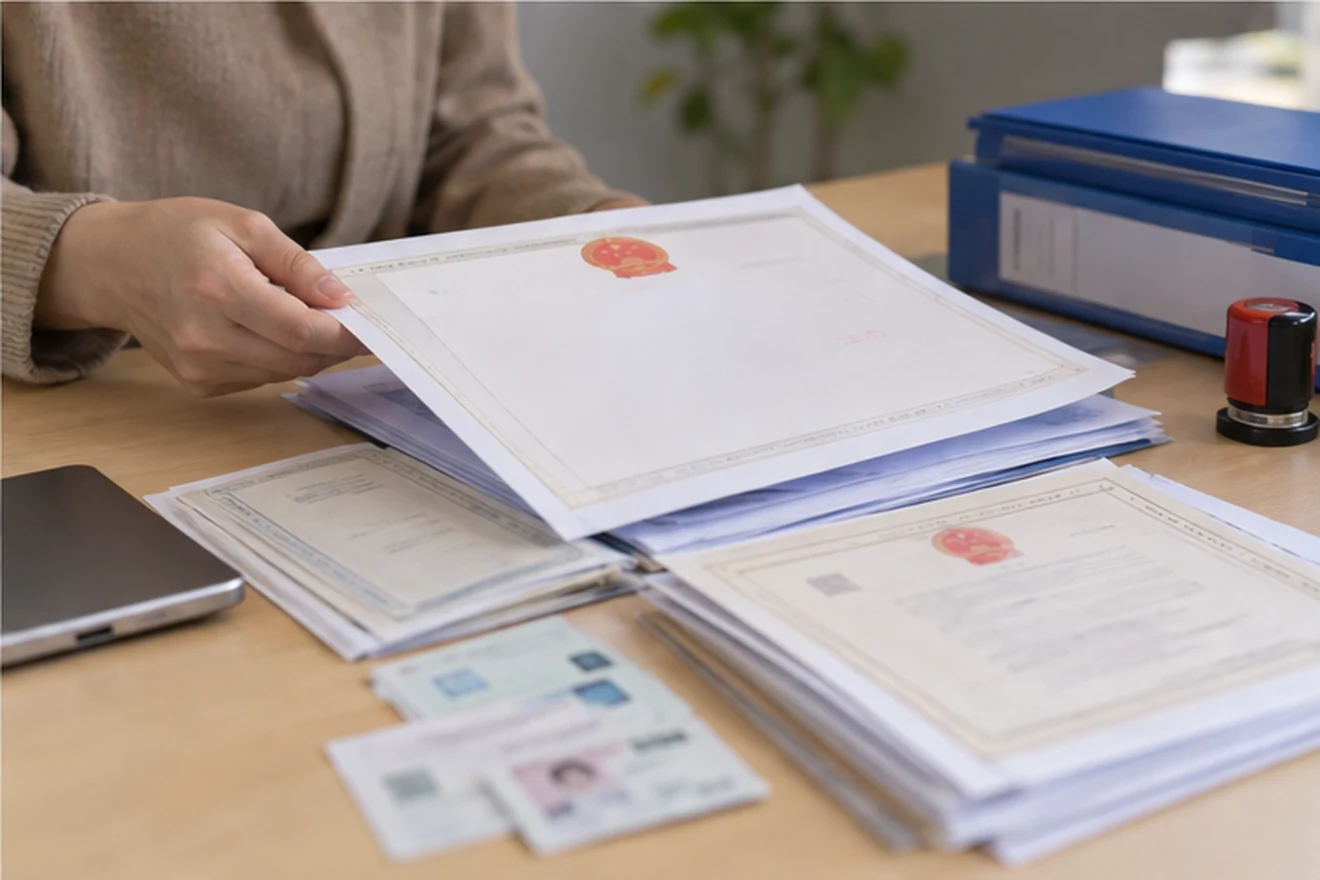 登记信息变更关系示意