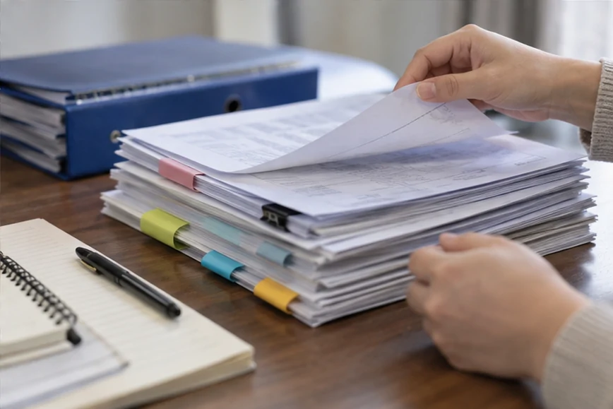 企业经营资料阅读场景