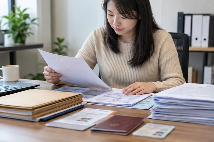 按类别整理企业办理资料