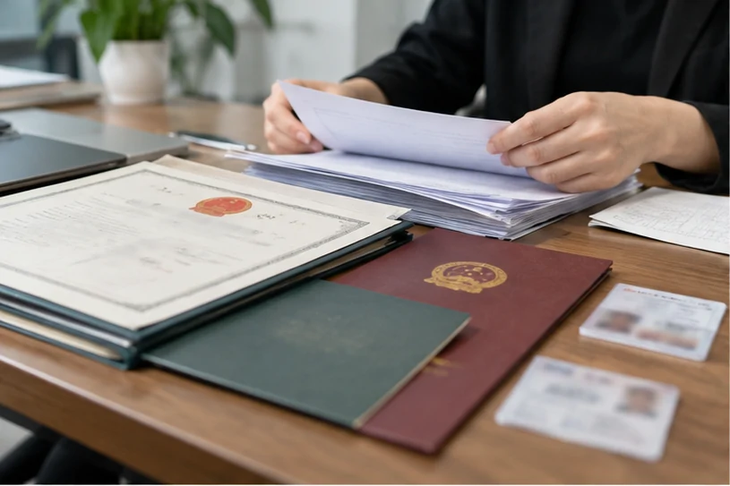 登记信息变更关系示意