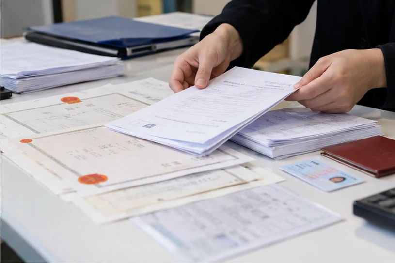 登记信息变更关系示意