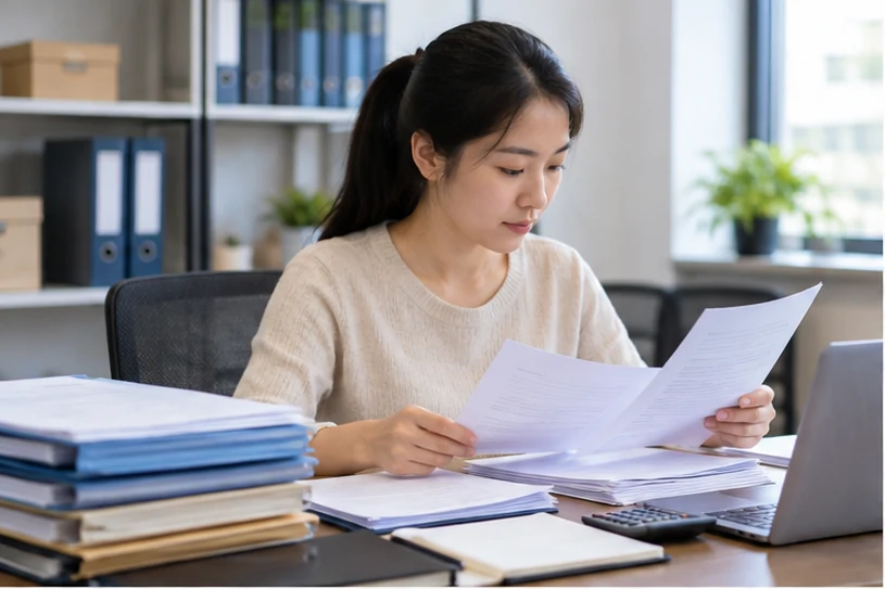 按类别整理企业办理资料