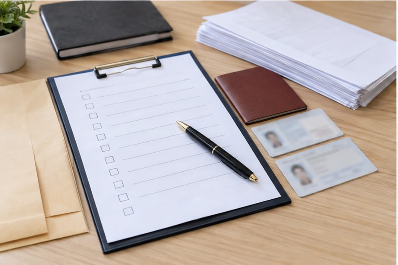 企业开办资料准备场景