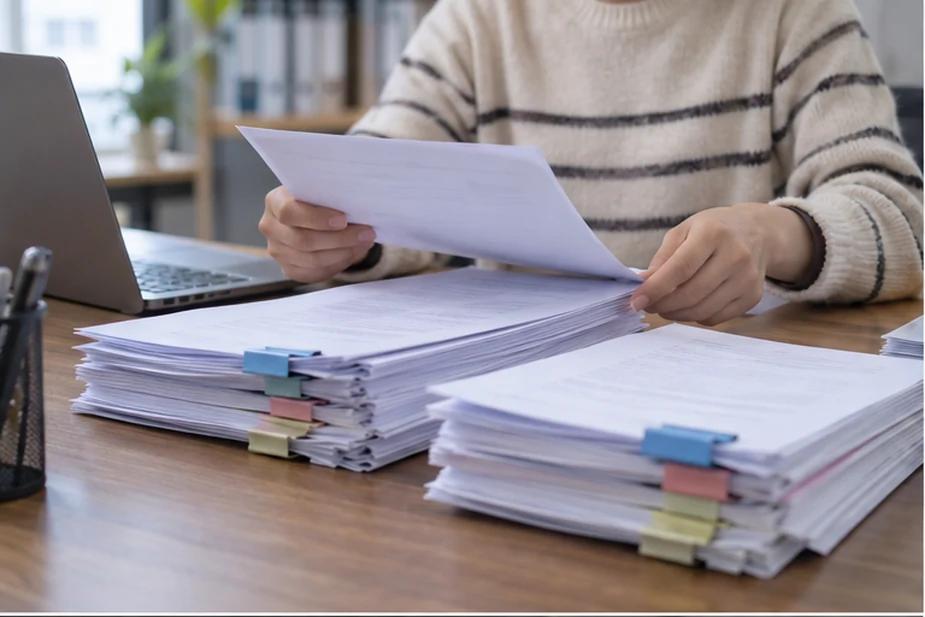 按类别整理企业办理资料