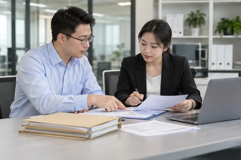 登记信息变更关系示意