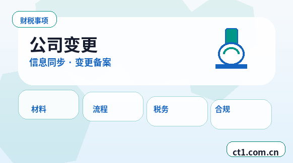 揭阳公司变更监事变更需要哪些信息配图