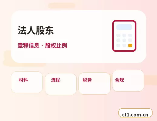 阜阳合肥现代产业园区注册公司法人股东信息填写注意事项配图
