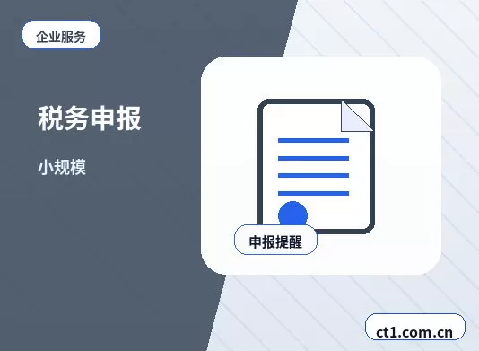 毕节代理记账小规模纳税人报税流程配图