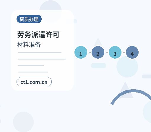 南通资质代办人力资源服务许可证材料说明配图