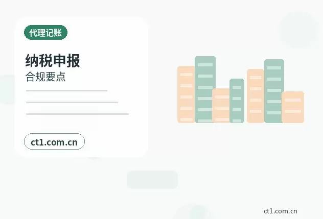 德阳代理记账月度报税流程说明配图