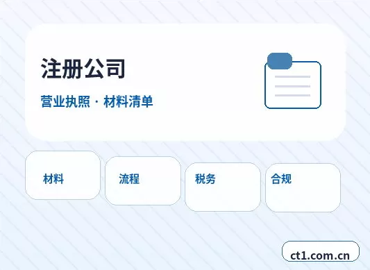 中山公司变更名称变更办理要点配图